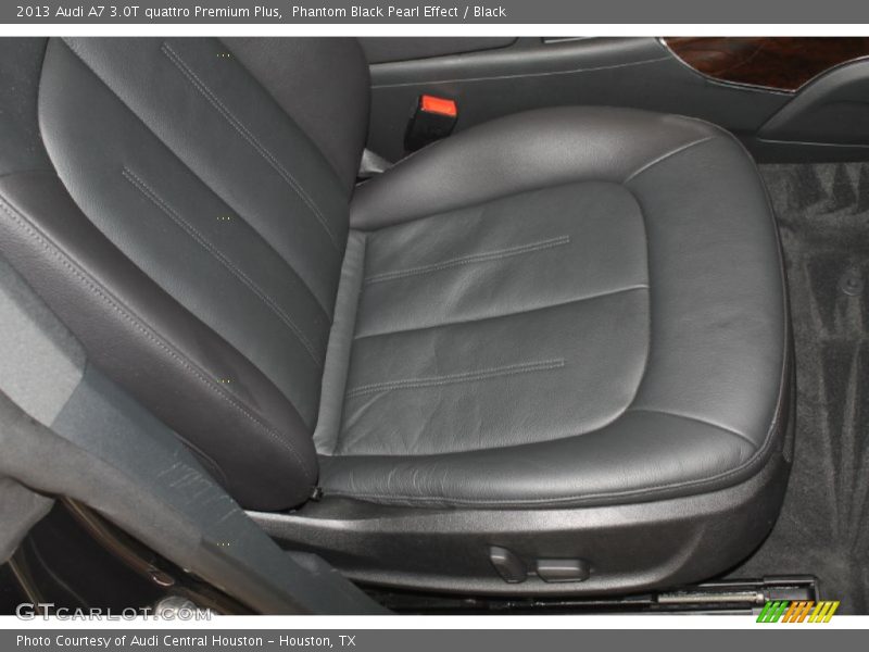 Phantom Black Pearl Effect / Black 2013 Audi A7 3.0T quattro Premium Plus