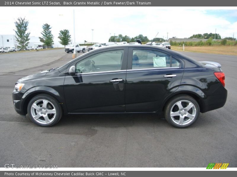 2014 Sonic LTZ Sedan Black Granite Metallic