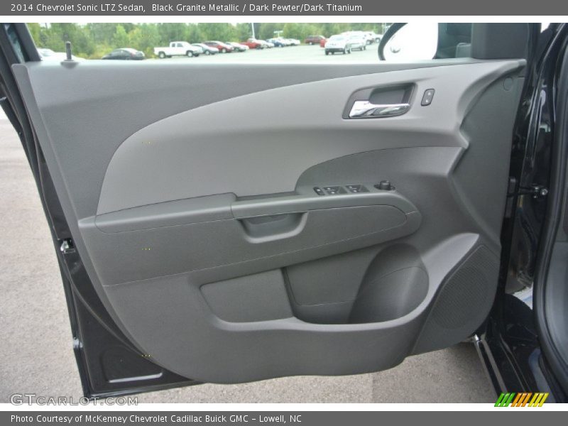Black Granite Metallic / Dark Pewter/Dark Titanium 2014 Chevrolet Sonic LTZ Sedan