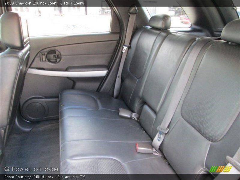 Rear Seat of 2009 Equinox Sport