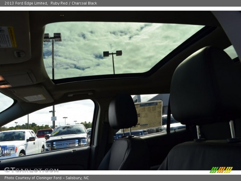Ruby Red / Charcoal Black 2013 Ford Edge Limited