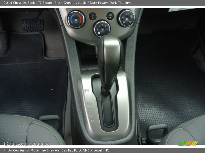  2014 Sonic LTZ Sedan 6 Speed Automatic Shifter