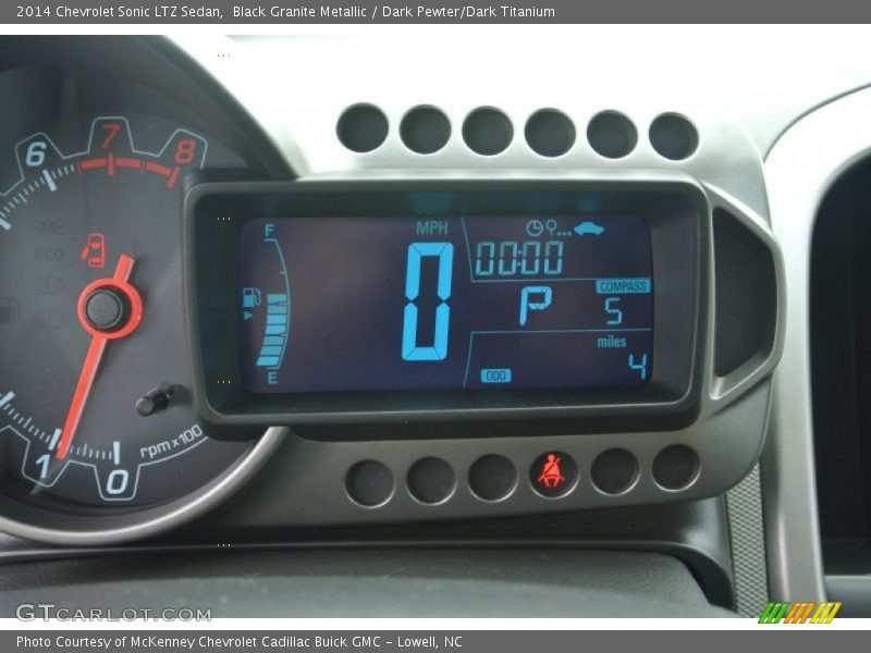  2014 Sonic LTZ Sedan LTZ Sedan Gauges