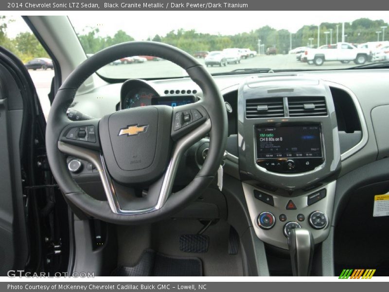 Dashboard of 2014 Sonic LTZ Sedan