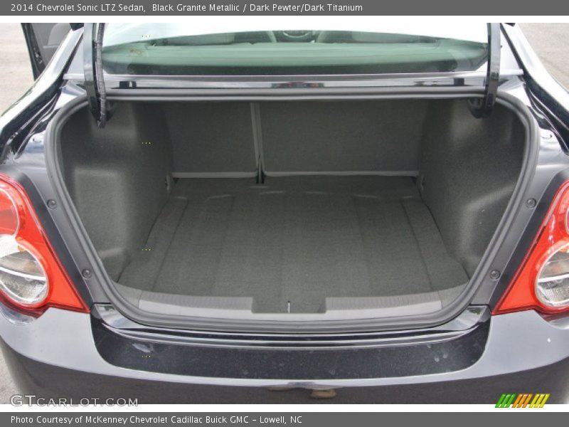  2014 Sonic LTZ Sedan Trunk