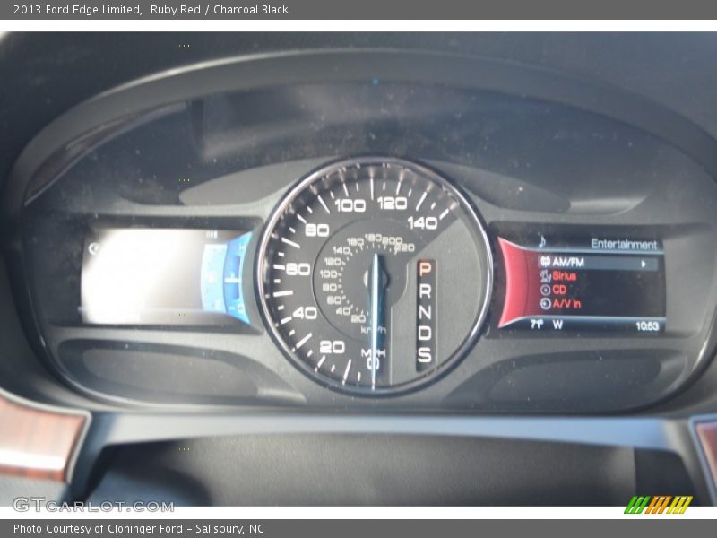 Ruby Red / Charcoal Black 2013 Ford Edge Limited
