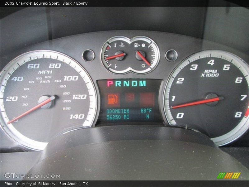  2009 Equinox Sport Sport Gauges