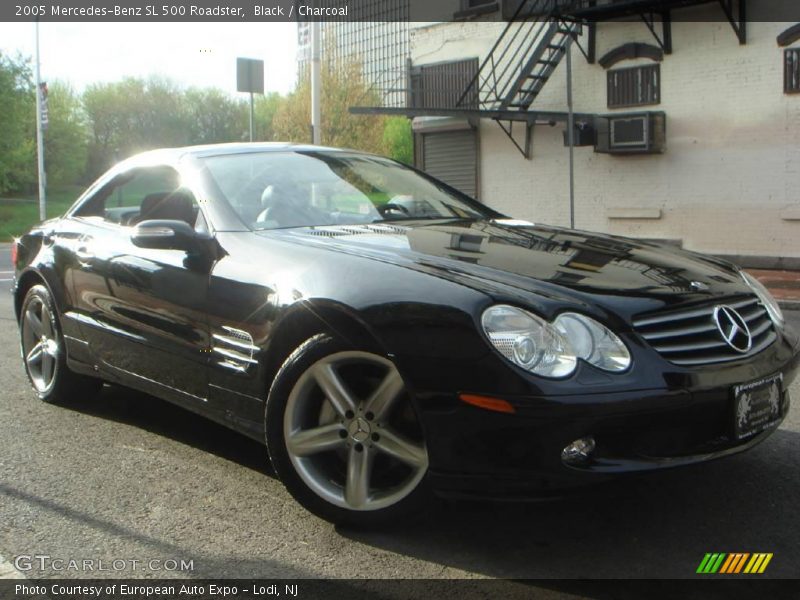 Black / Charcoal 2005 Mercedes-Benz SL 500 Roadster