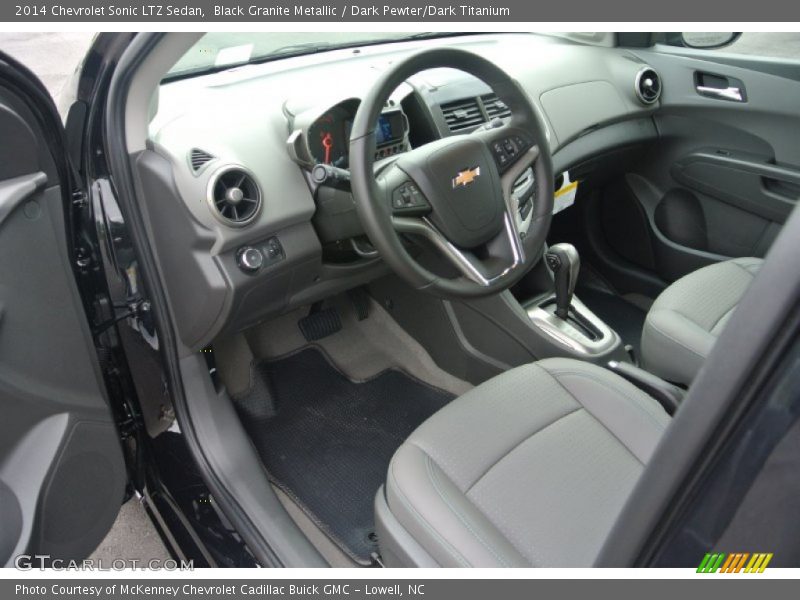Dark Pewter/Dark Titanium Interior - 2014 Sonic LTZ Sedan 
