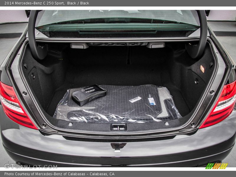 Black / Black 2014 Mercedes-Benz C 250 Sport