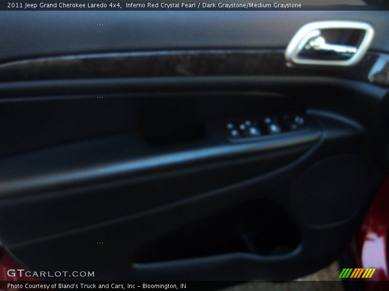 Inferno Red Crystal Pearl / Dark Graystone/Medium Graystone 2011 Jeep Grand Cherokee Laredo 4x4