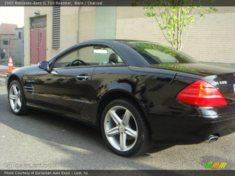 Black / Charcoal 2005 Mercedes-Benz SL 500 Roadster