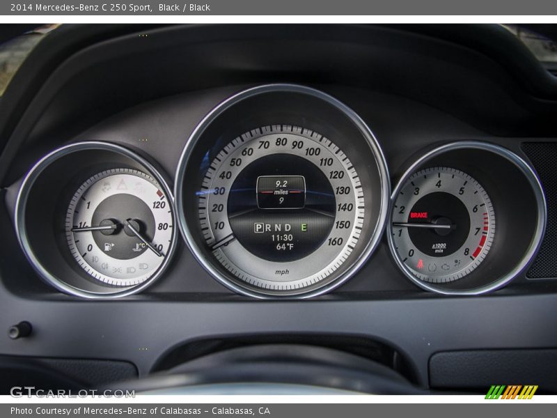 Black / Black 2014 Mercedes-Benz C 250 Sport