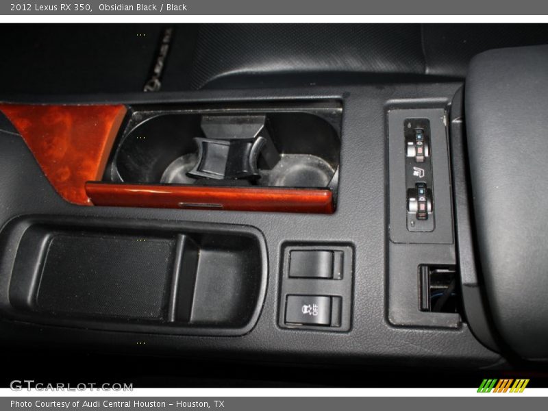 Obsidian Black / Black 2012 Lexus RX 350