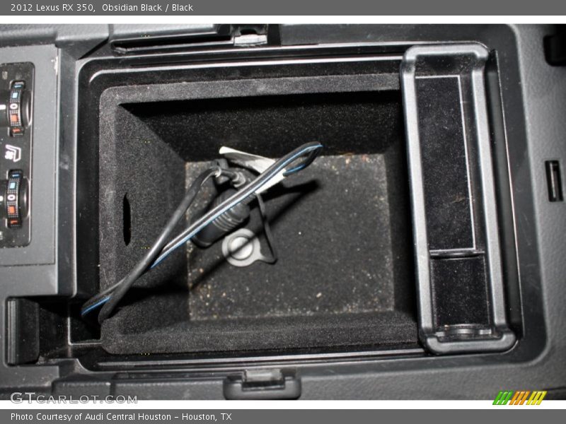 Obsidian Black / Black 2012 Lexus RX 350