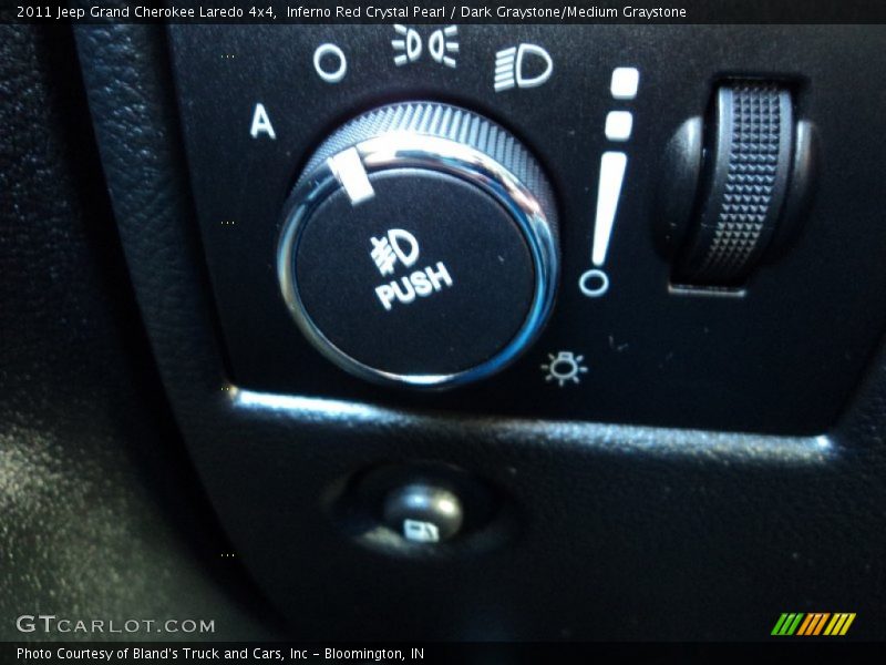 Inferno Red Crystal Pearl / Dark Graystone/Medium Graystone 2011 Jeep Grand Cherokee Laredo 4x4