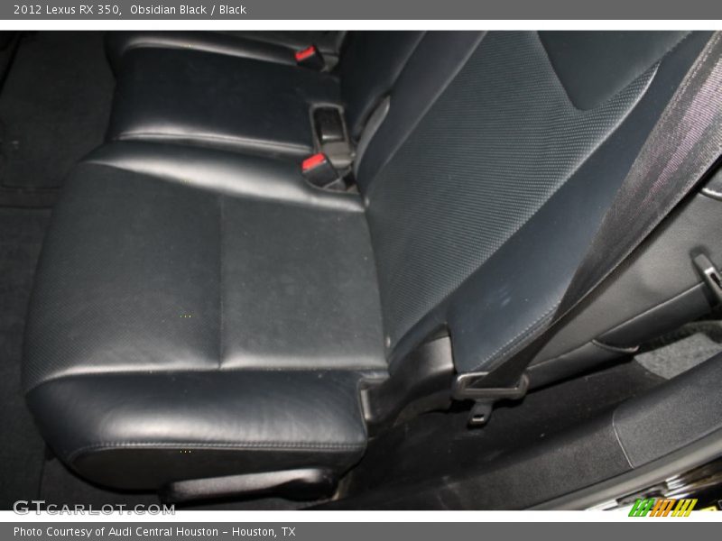 Obsidian Black / Black 2012 Lexus RX 350