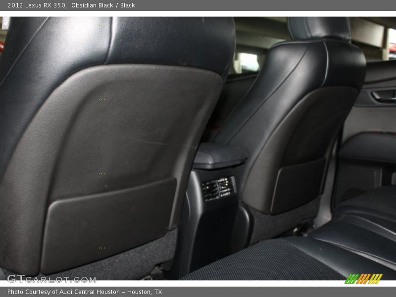 Obsidian Black / Black 2012 Lexus RX 350