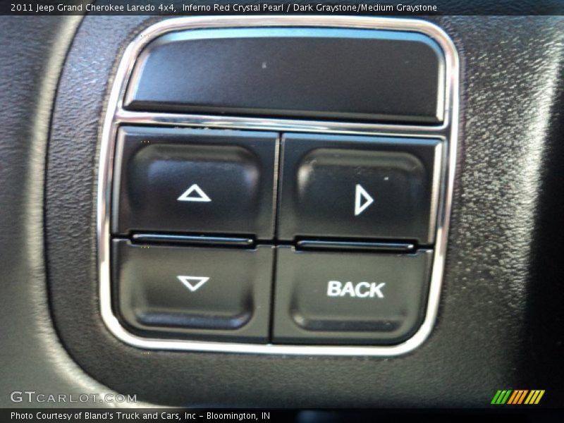 Inferno Red Crystal Pearl / Dark Graystone/Medium Graystone 2011 Jeep Grand Cherokee Laredo 4x4
