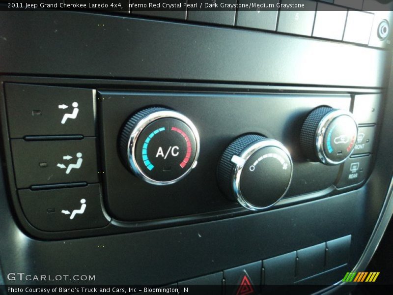 Inferno Red Crystal Pearl / Dark Graystone/Medium Graystone 2011 Jeep Grand Cherokee Laredo 4x4