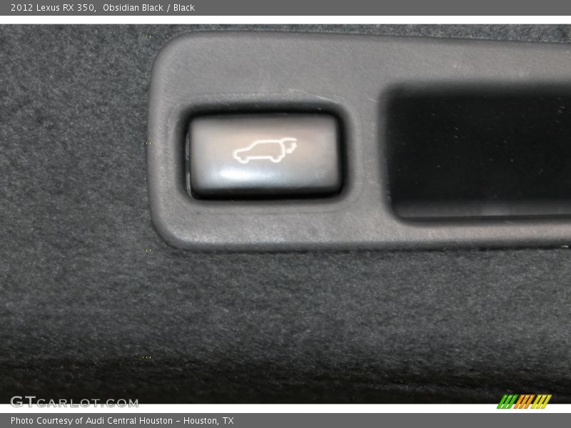 Obsidian Black / Black 2012 Lexus RX 350