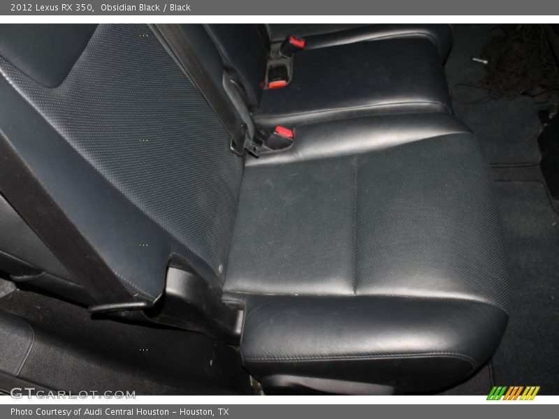 Obsidian Black / Black 2012 Lexus RX 350