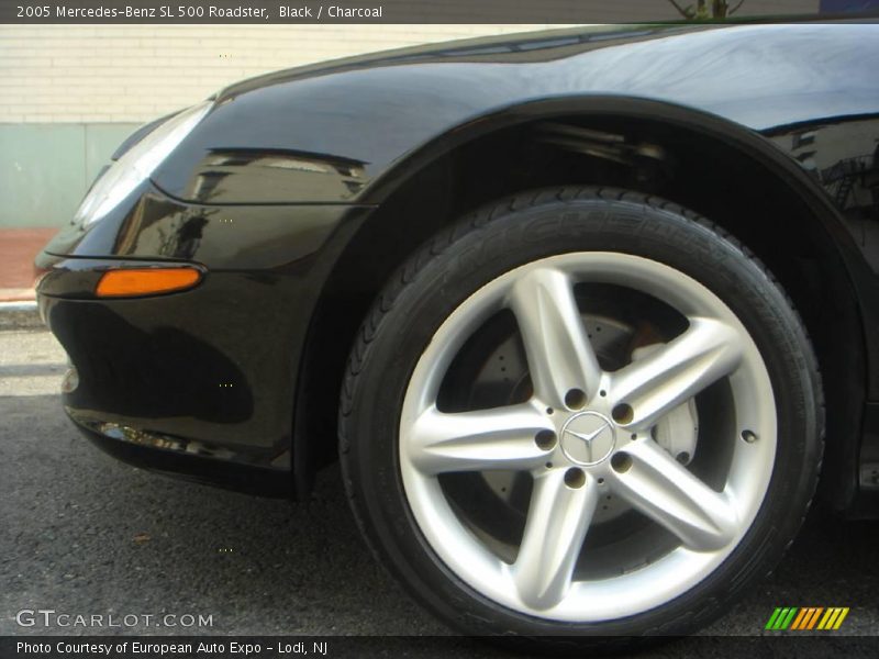Black / Charcoal 2005 Mercedes-Benz SL 500 Roadster