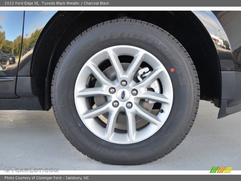 Tuxedo Black Metallic / Charcoal Black 2013 Ford Edge SE