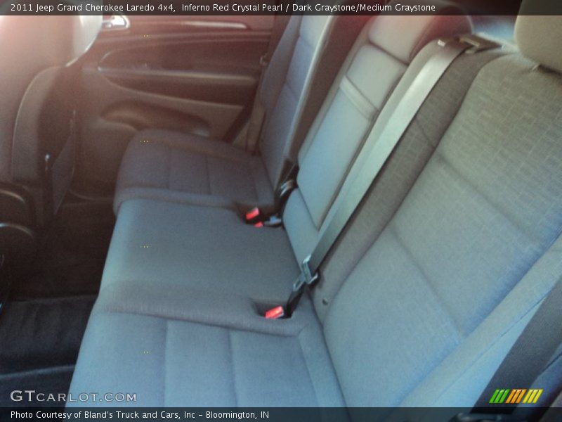 Inferno Red Crystal Pearl / Dark Graystone/Medium Graystone 2011 Jeep Grand Cherokee Laredo 4x4