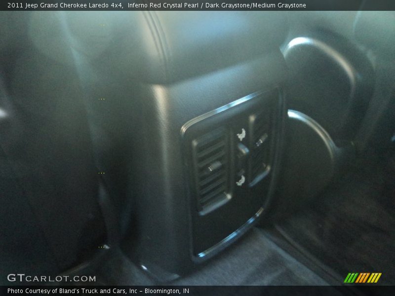 Inferno Red Crystal Pearl / Dark Graystone/Medium Graystone 2011 Jeep Grand Cherokee Laredo 4x4