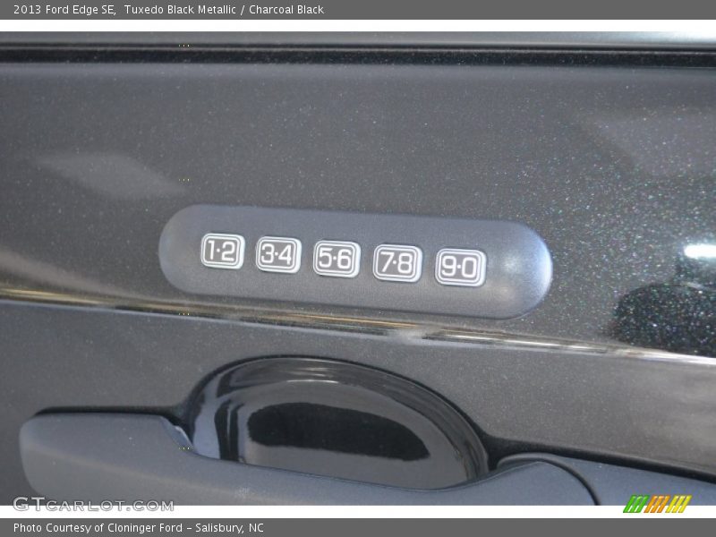 Tuxedo Black Metallic / Charcoal Black 2013 Ford Edge SE