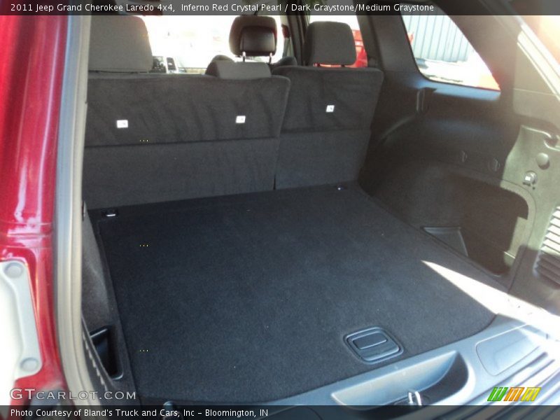 Inferno Red Crystal Pearl / Dark Graystone/Medium Graystone 2011 Jeep Grand Cherokee Laredo 4x4