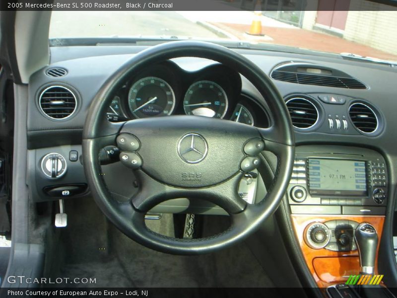 Black / Charcoal 2005 Mercedes-Benz SL 500 Roadster