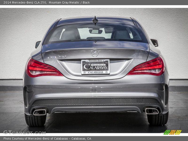 Mountain Gray Metallic / Black 2014 Mercedes-Benz CLA 250
