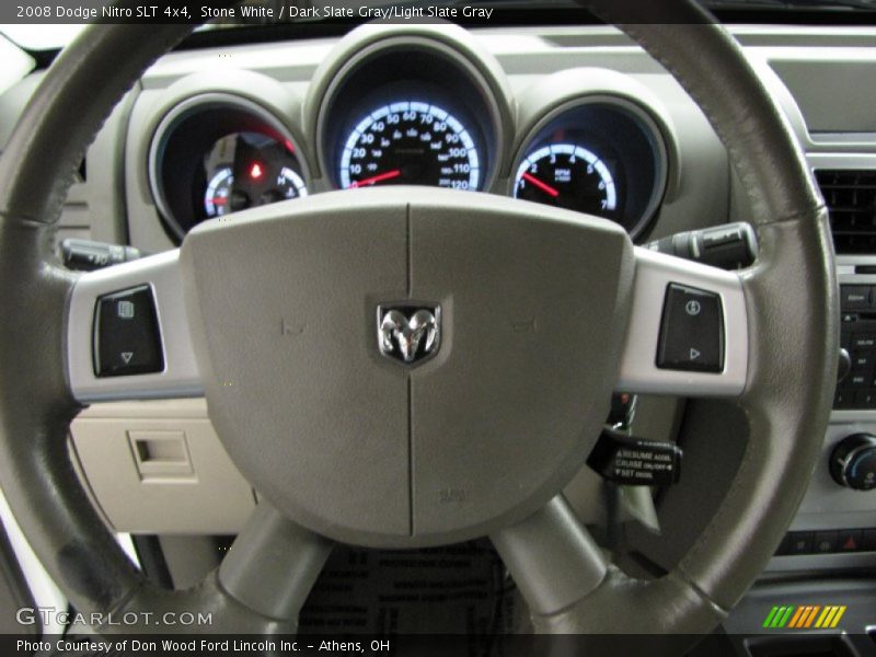 Stone White / Dark Slate Gray/Light Slate Gray 2008 Dodge Nitro SLT 4x4