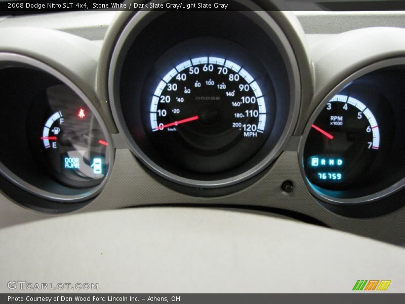 Stone White / Dark Slate Gray/Light Slate Gray 2008 Dodge Nitro SLT 4x4
