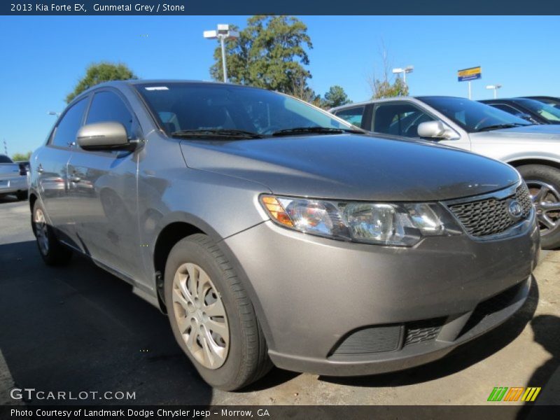 Gunmetal Grey / Stone 2013 Kia Forte EX