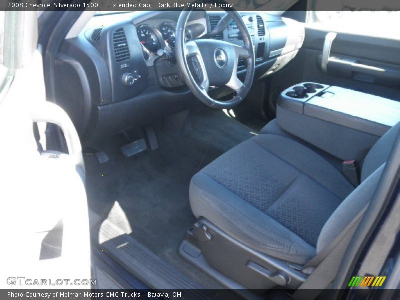 Dark Blue Metallic / Ebony 2008 Chevrolet Silverado 1500 LT Extended Cab
