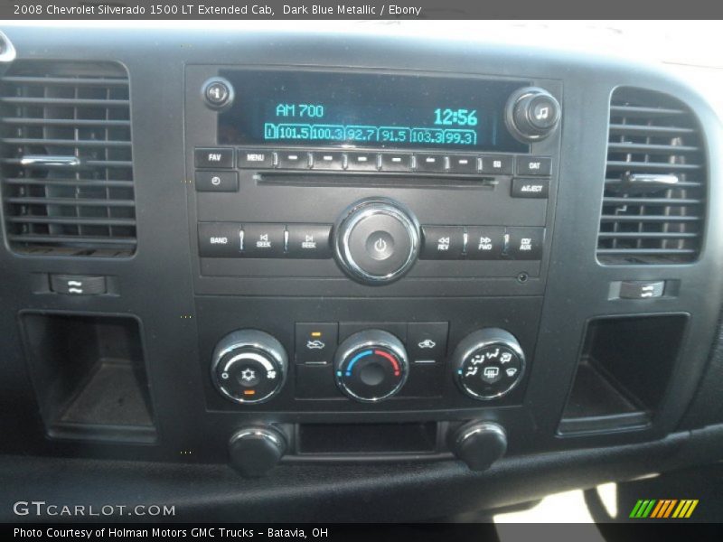 Dark Blue Metallic / Ebony 2008 Chevrolet Silverado 1500 LT Extended Cab