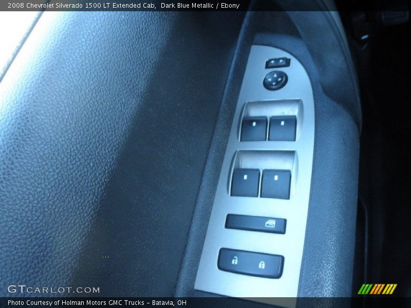 Dark Blue Metallic / Ebony 2008 Chevrolet Silverado 1500 LT Extended Cab