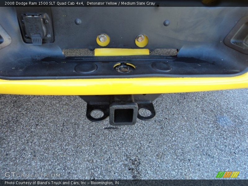 Detonator Yellow / Medium Slate Gray 2008 Dodge Ram 1500 SLT Quad Cab 4x4