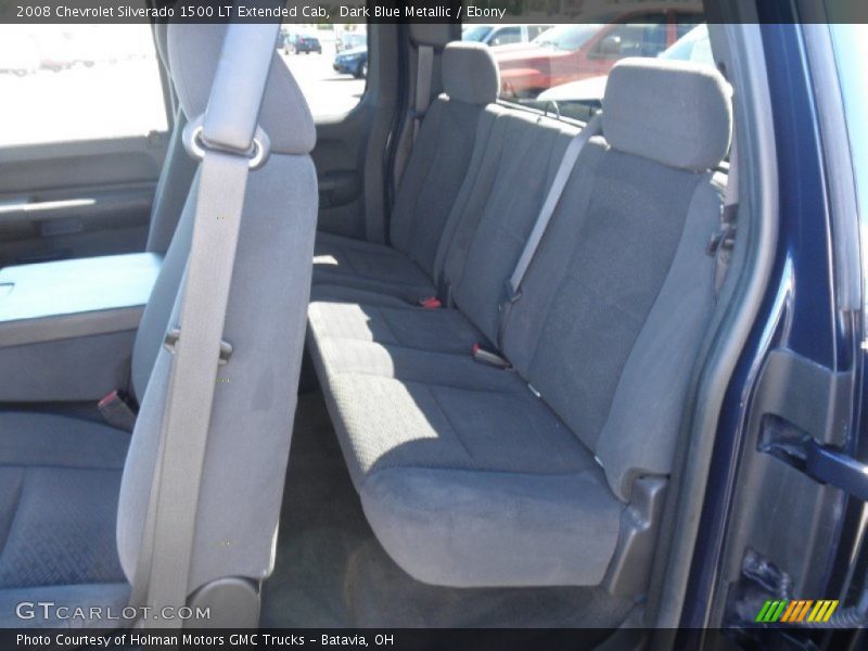 Dark Blue Metallic / Ebony 2008 Chevrolet Silverado 1500 LT Extended Cab