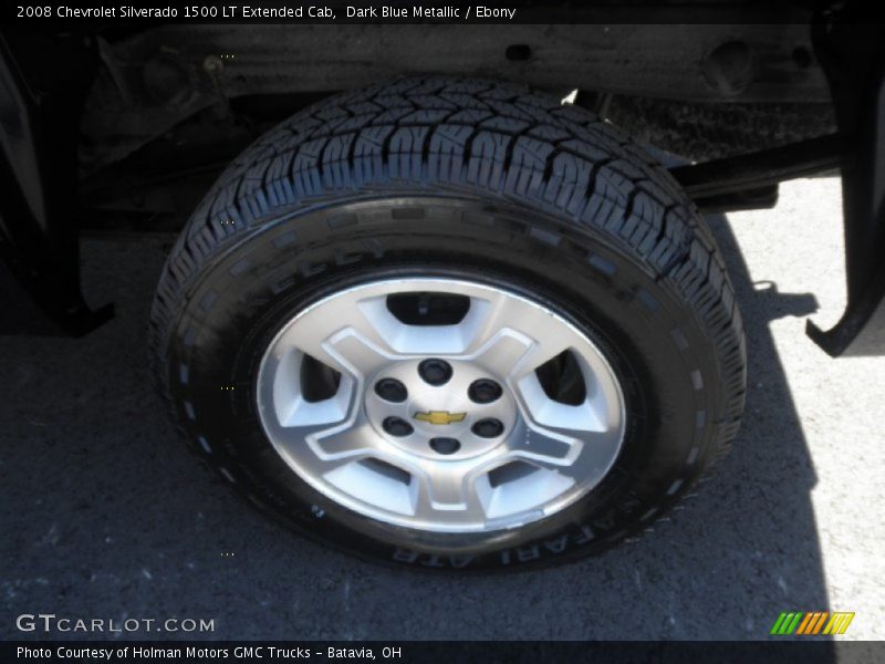 Dark Blue Metallic / Ebony 2008 Chevrolet Silverado 1500 LT Extended Cab