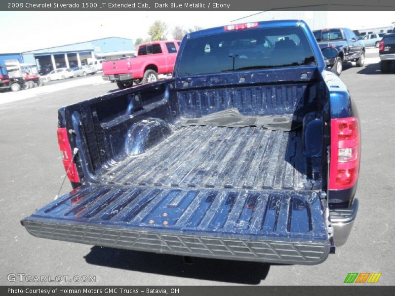 Dark Blue Metallic / Ebony 2008 Chevrolet Silverado 1500 LT Extended Cab