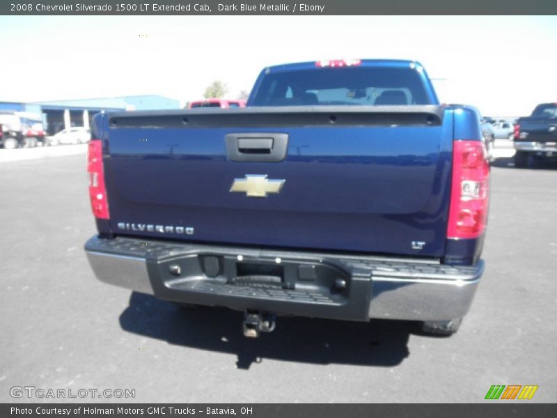 Dark Blue Metallic / Ebony 2008 Chevrolet Silverado 1500 LT Extended Cab