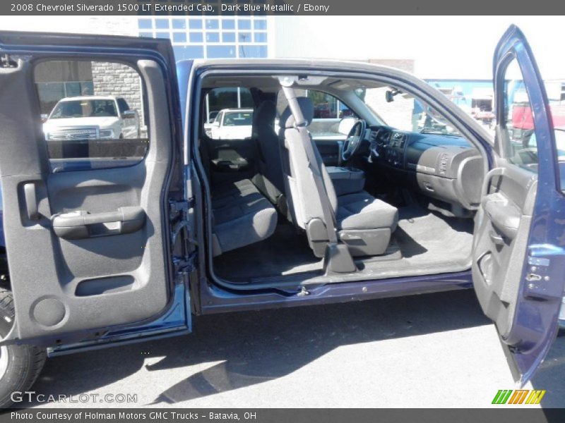 Dark Blue Metallic / Ebony 2008 Chevrolet Silverado 1500 LT Extended Cab