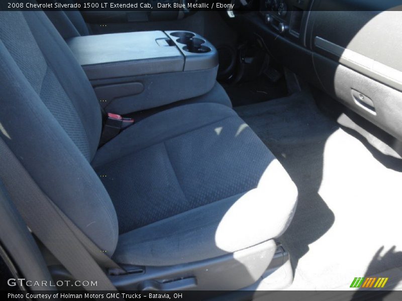 Dark Blue Metallic / Ebony 2008 Chevrolet Silverado 1500 LT Extended Cab