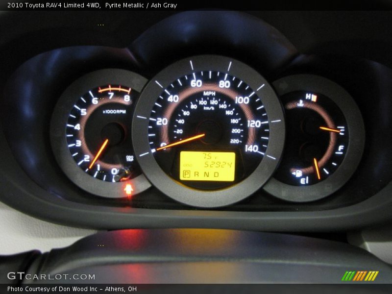 Pyrite Metallic / Ash Gray 2010 Toyota RAV4 Limited 4WD