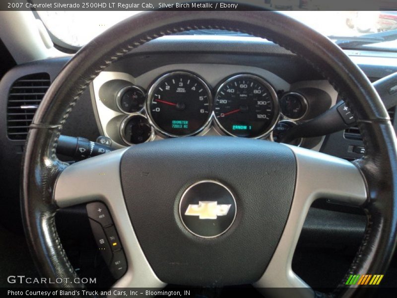 Silver Birch Metallic / Ebony 2007 Chevrolet Silverado 2500HD LT Regular Cab