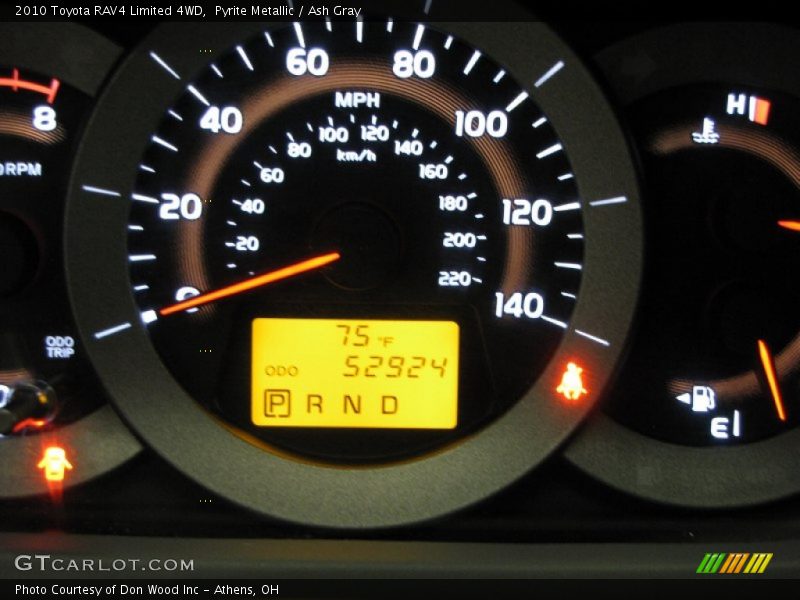 Pyrite Metallic / Ash Gray 2010 Toyota RAV4 Limited 4WD